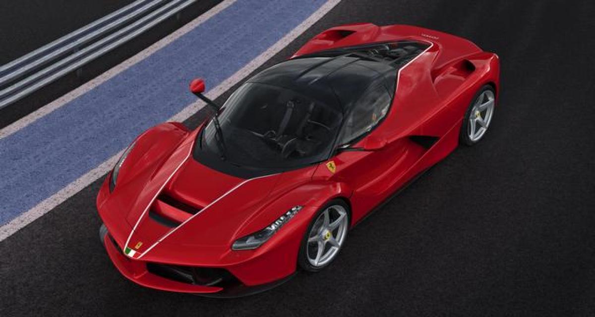 Ferrari LaFerrari : le numéro 500 encore plus exclusif aux enchères