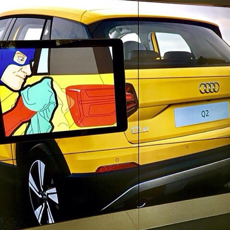 Art Car : Audi Q2 by Leon 1