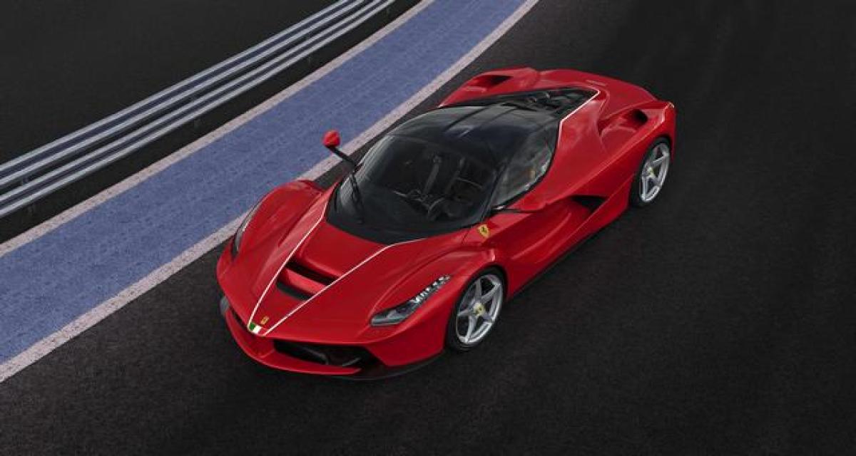 La Ferrari LaFerrari numéro 500 adjugée 7 millions de dollars