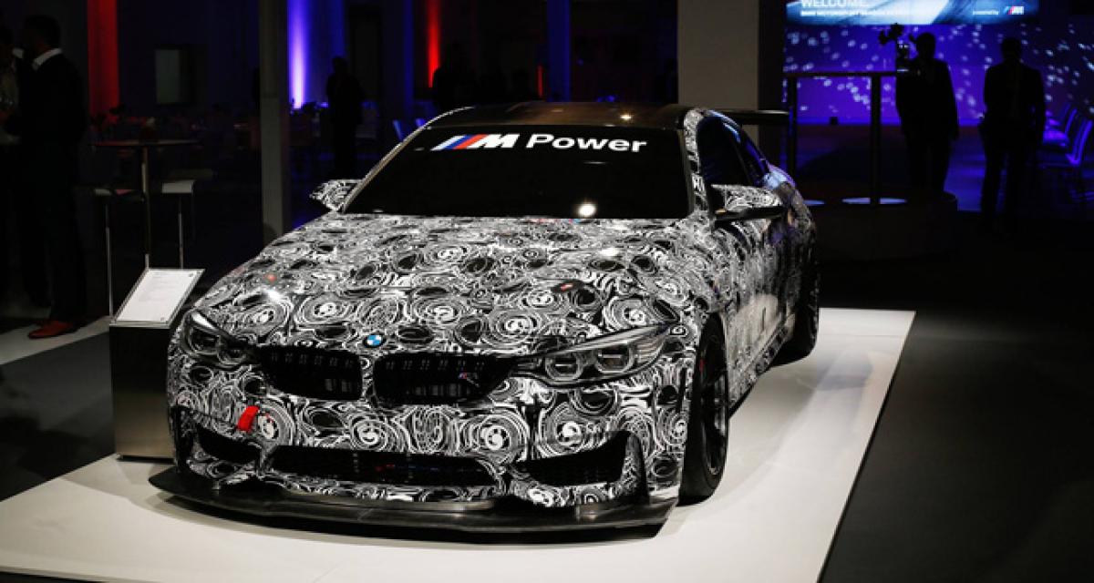 La BMW M4 GT4 se dévoile