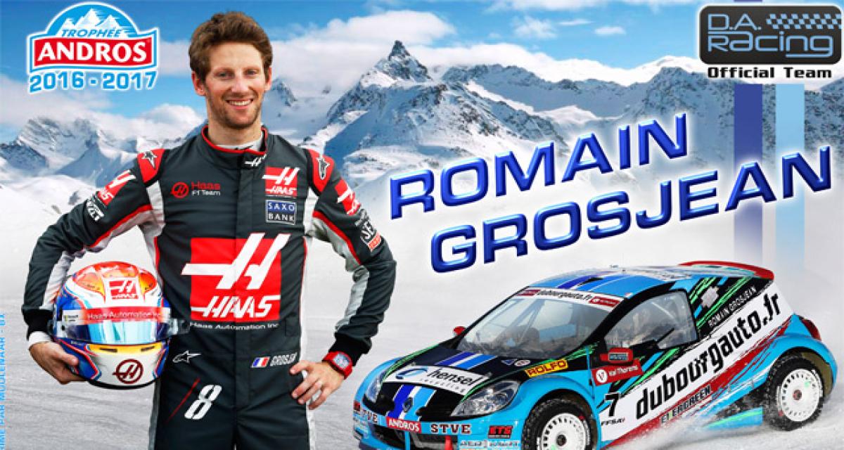 Trophée Andros : Romain Grosjean à l'Alpe d'Huez