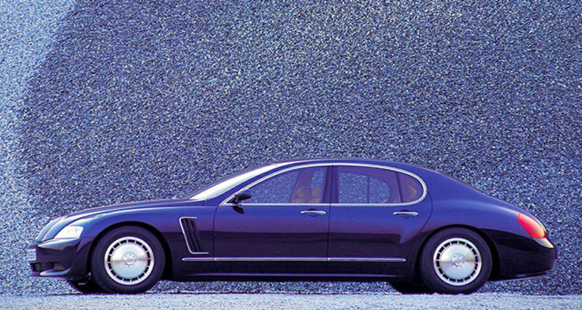 Les concepts ItalDesign : Bugatti EB218 (1999)