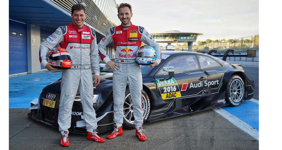 DTM 2017 : Loïc Duval et René Rast chez Audi