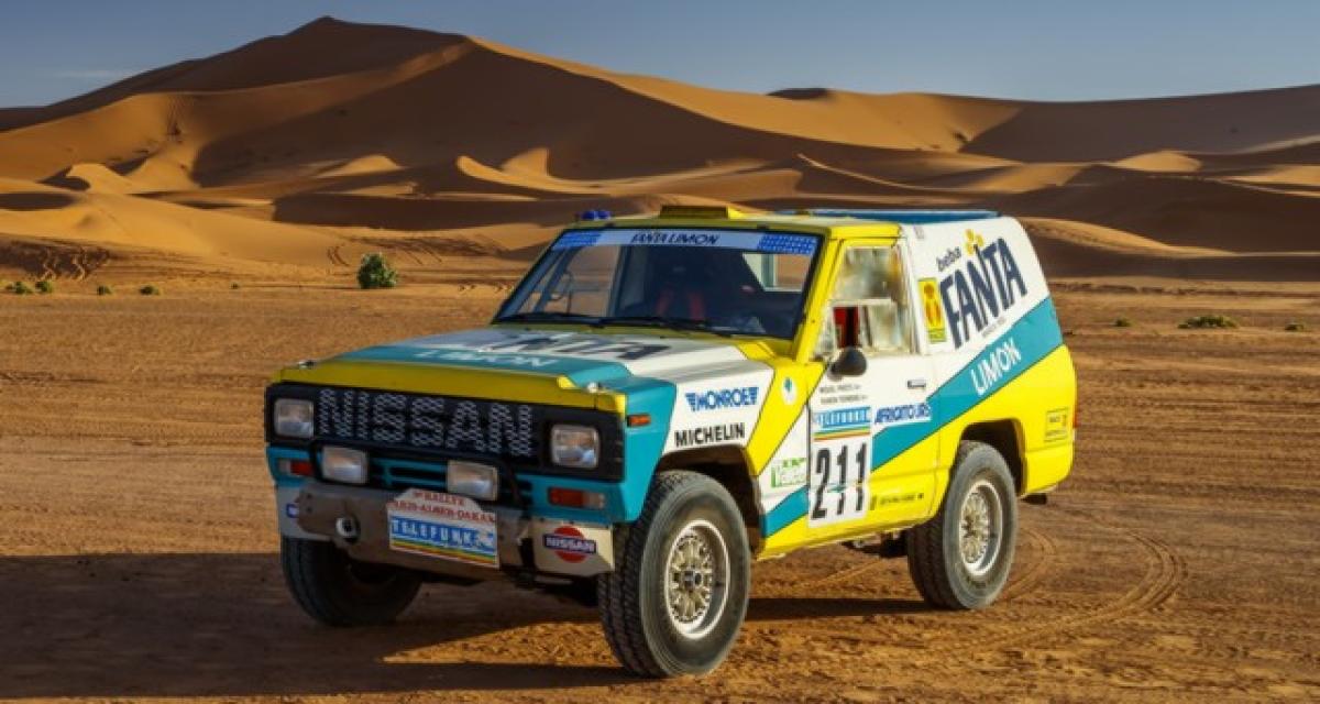 30 ans après, un Nissan Patrol ex-Dakar retrouve les dunes...