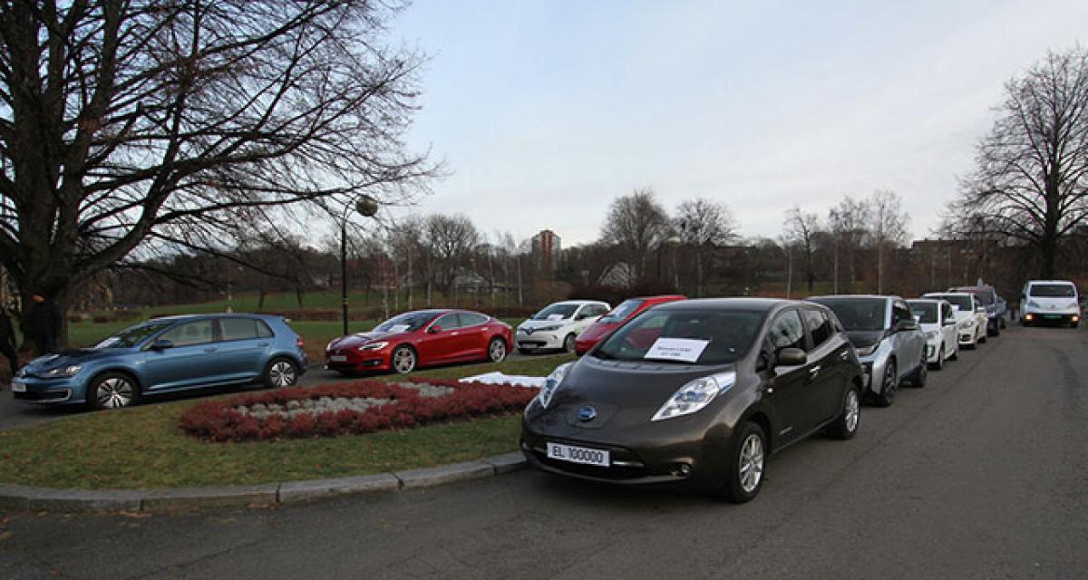 Déjà 100000 voitures électriques en Norvège