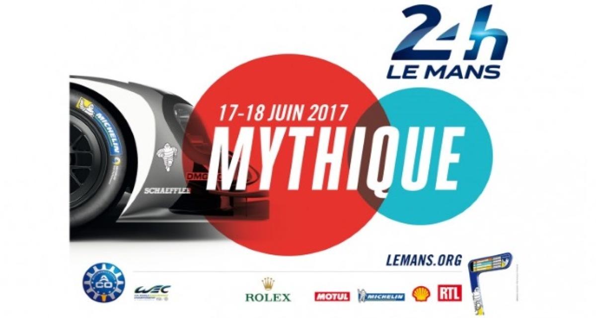 L'affiche des 24 Heures du Mans 2017 dévoilée