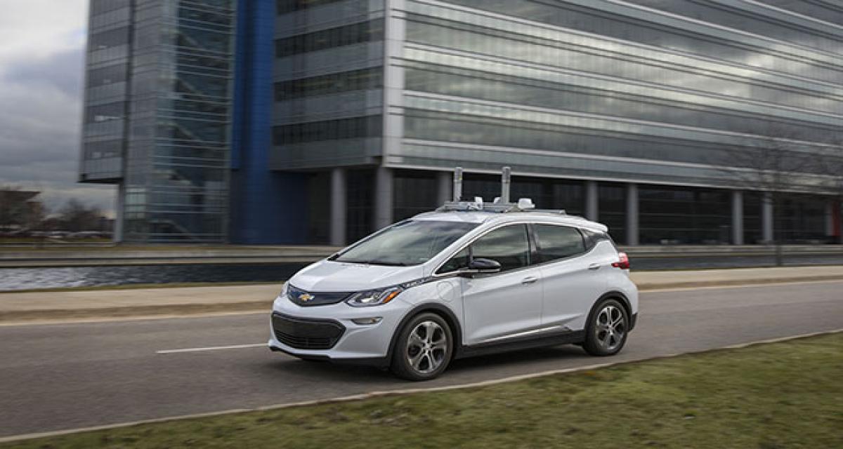 GM, premier à tester ses voitures autonomes dans le Michigan