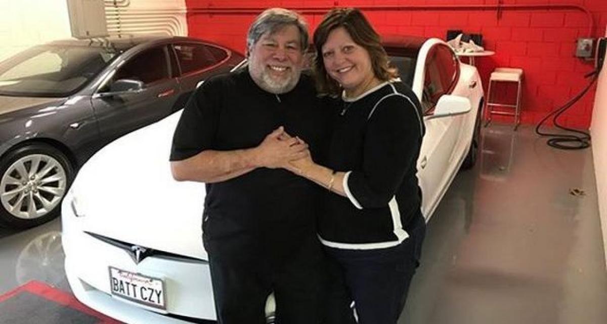 Steve Wozniak : finalement la Tesla Model S lui convient bien