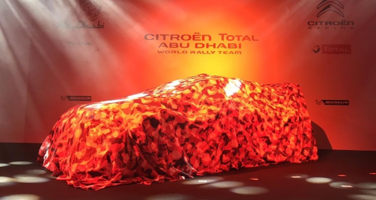 WRC 2017 : Citroën Racing présente la nouvelle C3 WRC