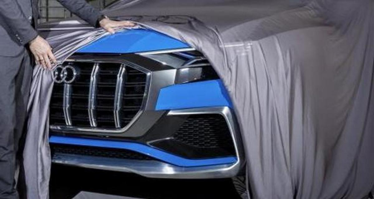 Detroit 2017 : l'Audi Q8 Concept en dévoile un petit peu plus