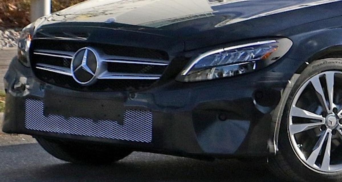 Spyshot : Mercedes Classe C Coupé