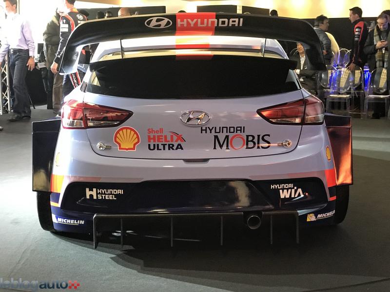 WRC 2017 live : levé de voile sur la nouvelle Hyundai i20 WRC 1