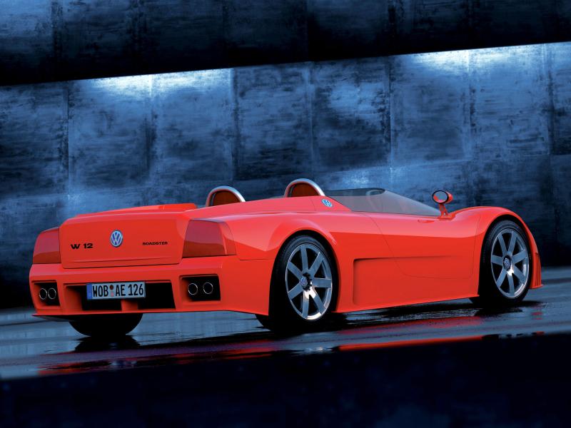  - Les concepts ItalDesign : Volkswagen W12 Roadster (1998) 1