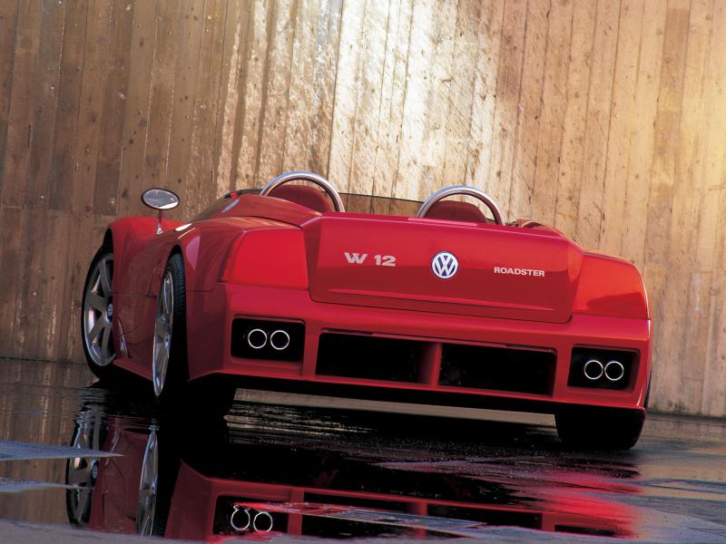 - Les concepts ItalDesign : Volkswagen W12 Roadster (1998) 1