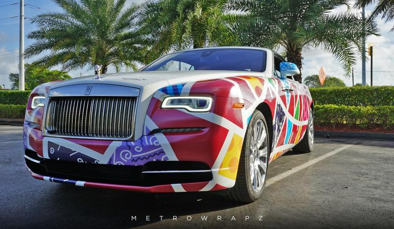  - Rolls-Royce Dawn par Romero Britto 1