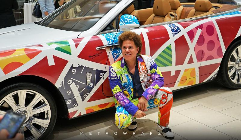  - Rolls-Royce Dawn par Romero Britto 1