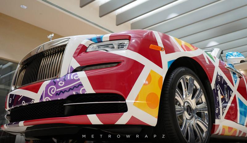  - Rolls-Royce Dawn par Romero Britto 1