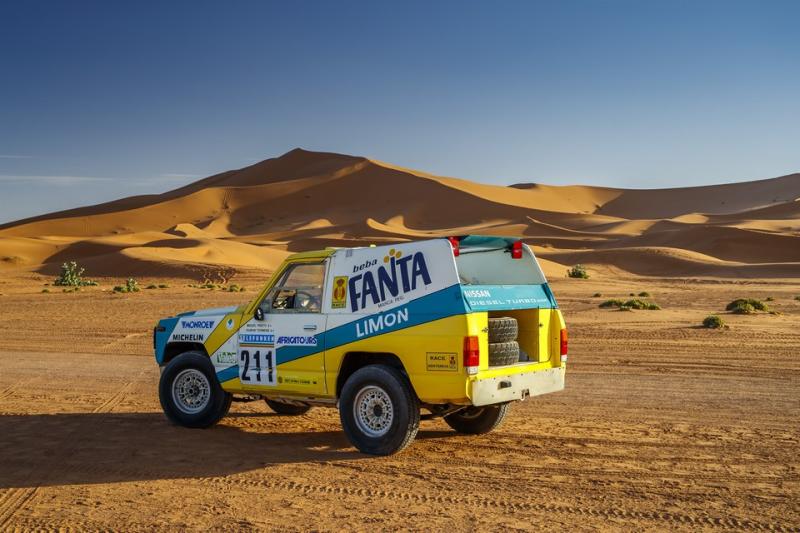 30 ans après, un Nissan Patrol ex-Dakar retrouve les dunes... 1