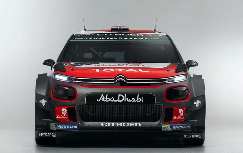 WRC 2017 : Citroën Racing présente la nouvelle C3 WRC 1