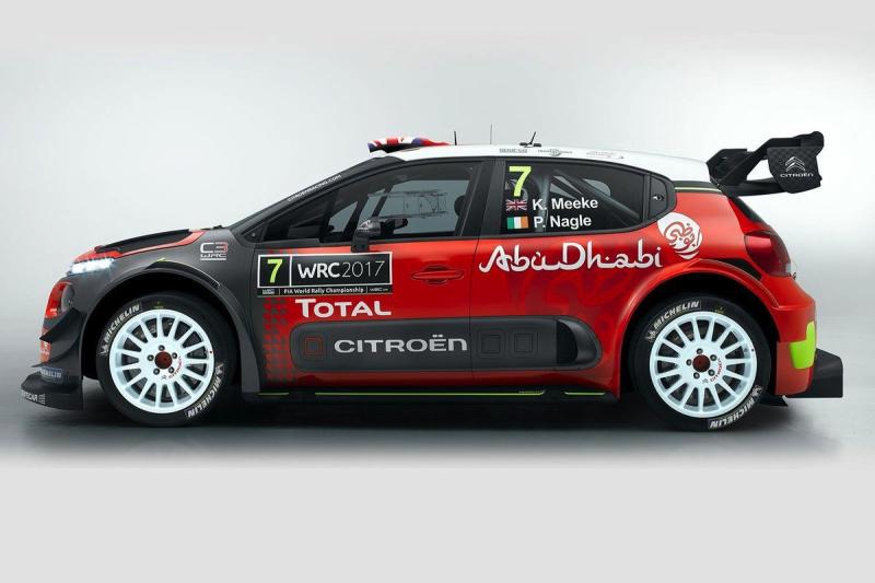  - WRC 2017 : Citroën Racing présente la nouvelle C3 WRC 1