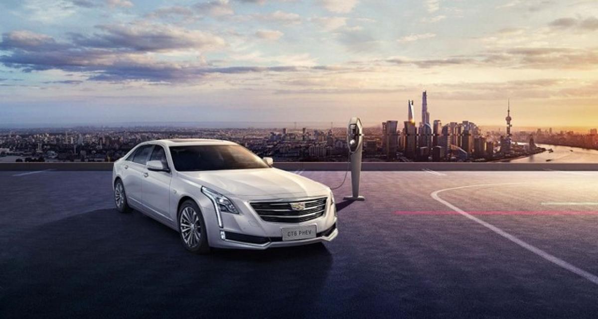 Cadillac CT6 hybride rechargeable : en Chine d'abord, l'Amérique du Nord ensuite