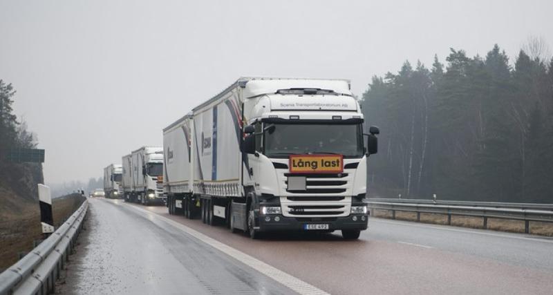  - Scania et le truck platoon autonome