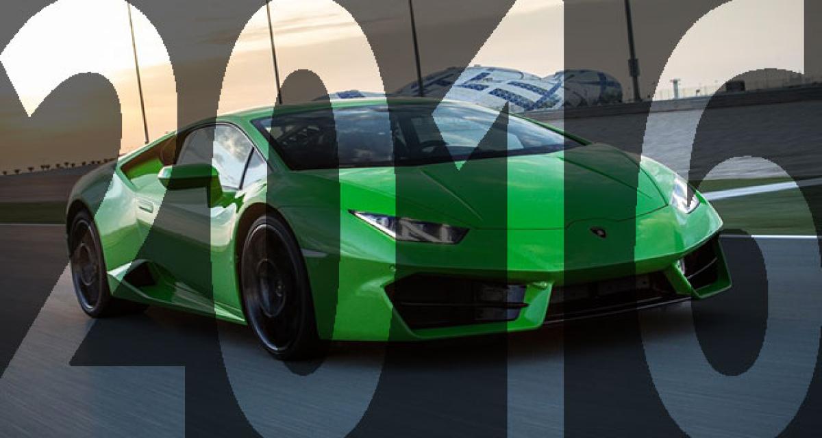 Bilan 2016 : Lamborghini