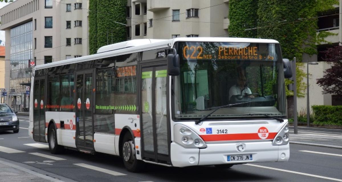 Lyon teste un couloir de bus 
