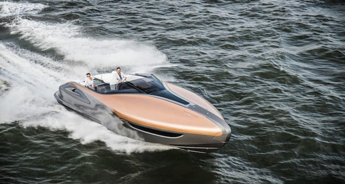 Lexus fait dans le yachting avec le Sport Yacht