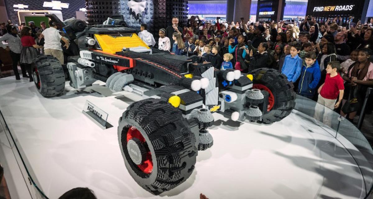 Chevrolet Lego Batmobile à Detroit