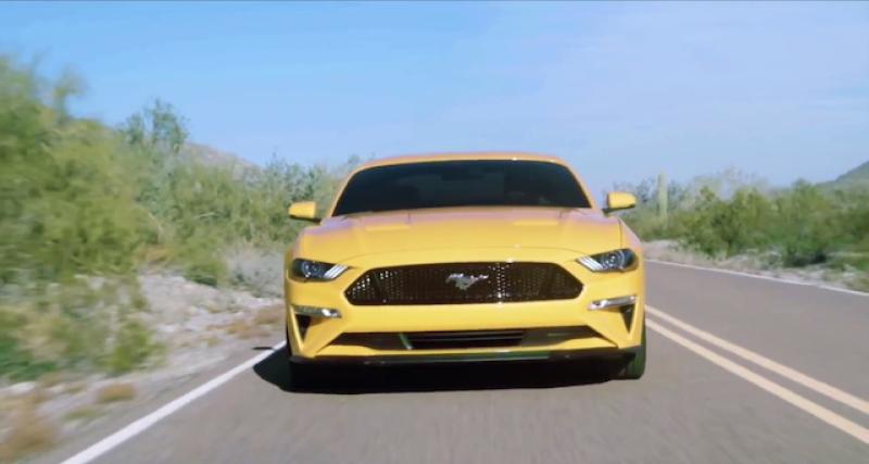  - La Ford Mustang restylée apparaît sur le web