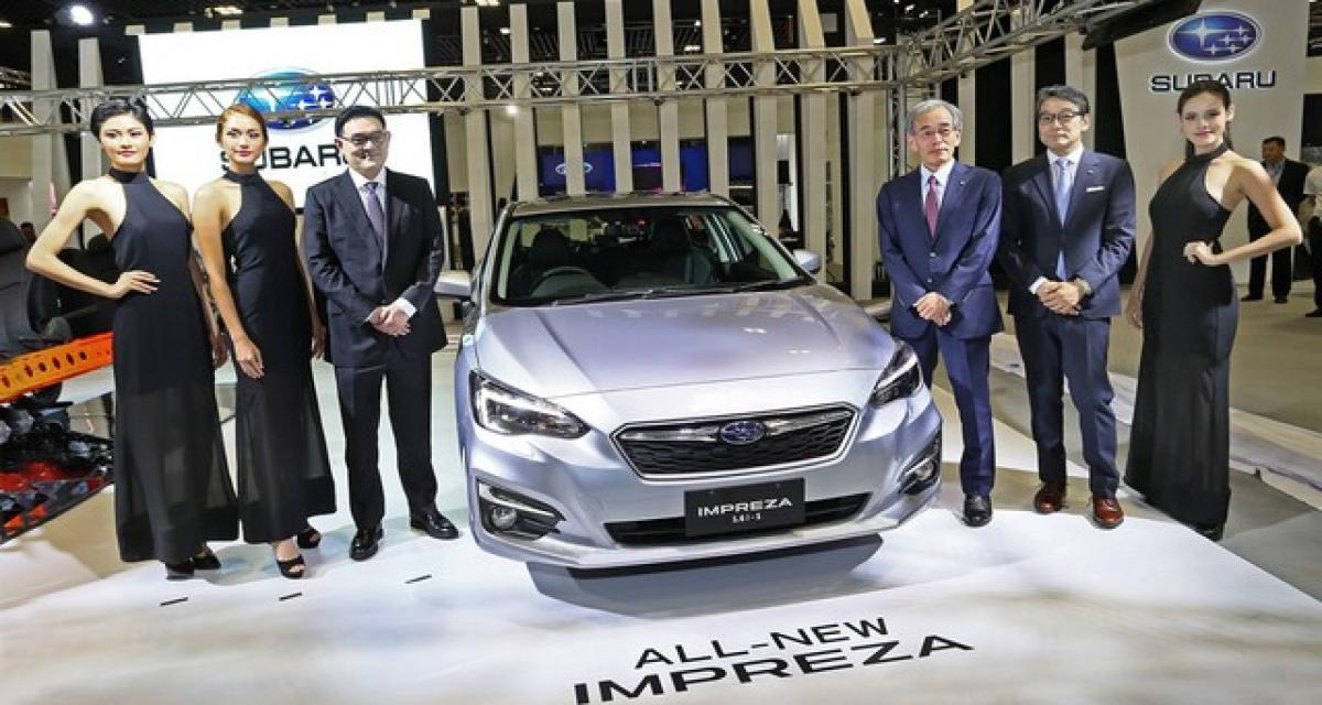 Subaru va assembler des voitures en Thaïlande