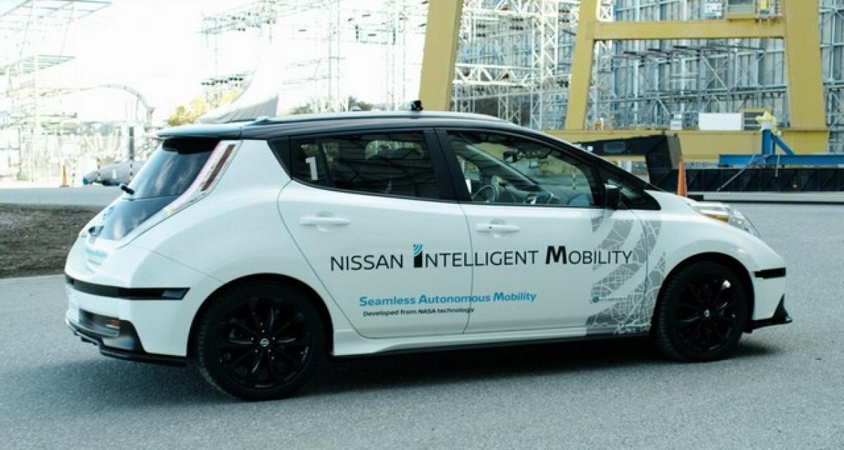 Nissan Leaf : autonome à Londres