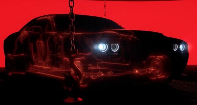  - Dodge Challenger Hellcat Demon : la vraie / fausse fuite
