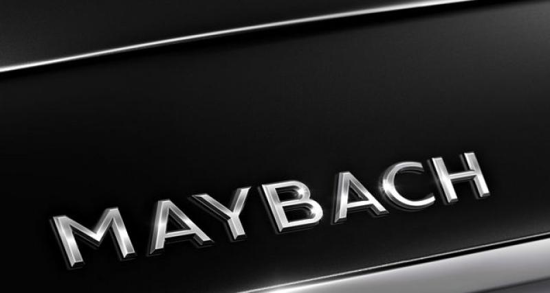  - Mercedes-Maybach SUV programmé pour 2019