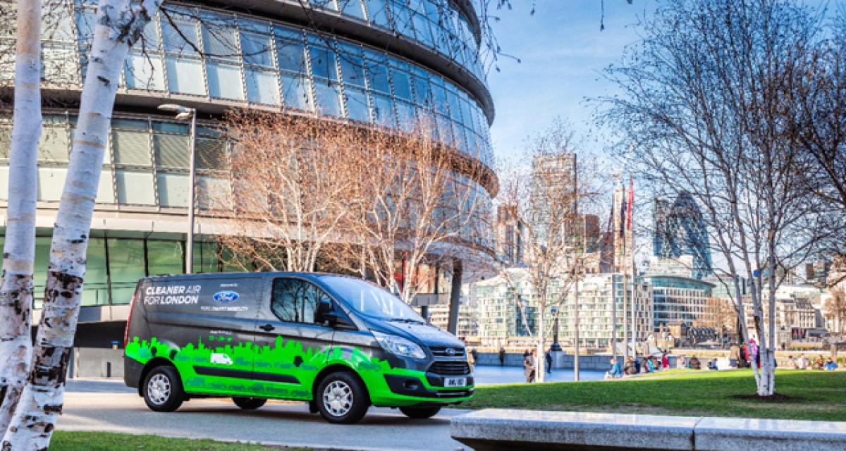 Bientôt des Ford Transit hybrides à Londres