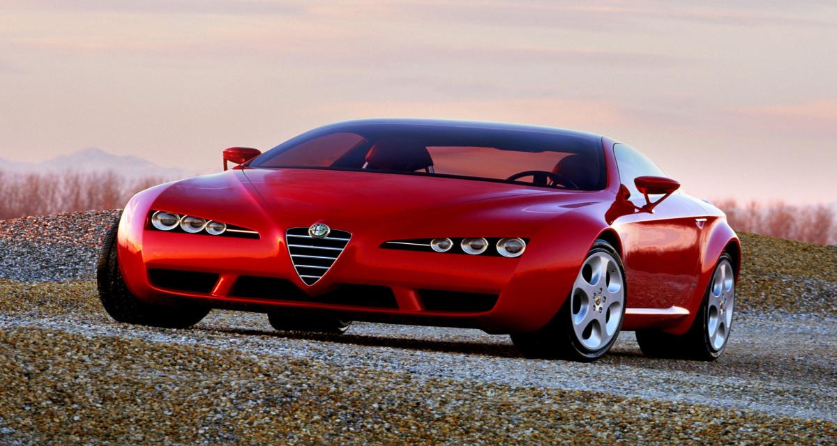 Les concepts ItalDesign : Alfa Romeo Brera (2002)
