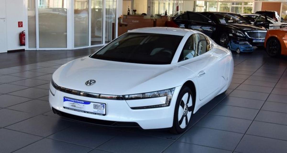 Une Volkswagen XL1 à vendre : plutôt collector