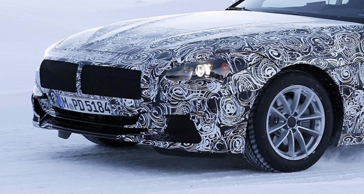Spyshots : le binôme BMW Z5/Toyota Supra goûte aux joies de la neige