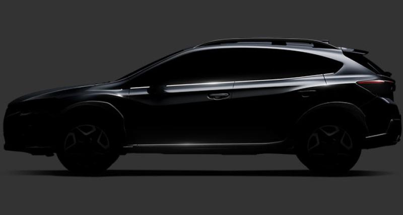 - Le nouveau Subaru XV sera dévoilé à Genève