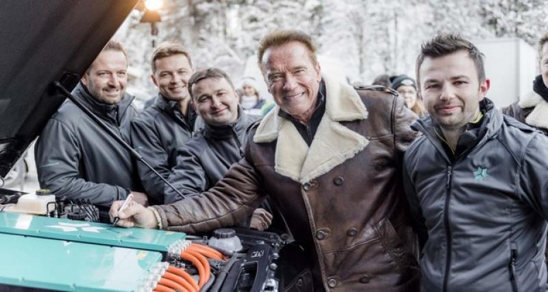  - Arnold Schwarzenegger s'offre un Mercedes Classe G électrifié