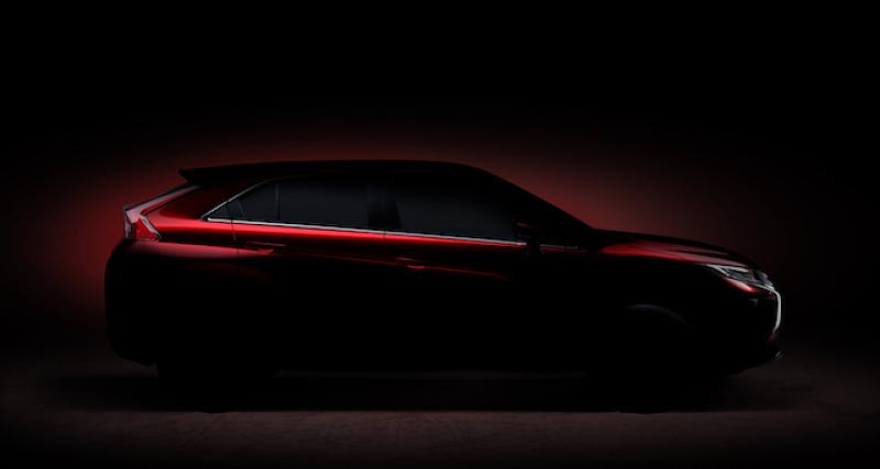  - Geneve 2017 : Teaser du crossover Mitsubishi qui sera baptisé Eclipse