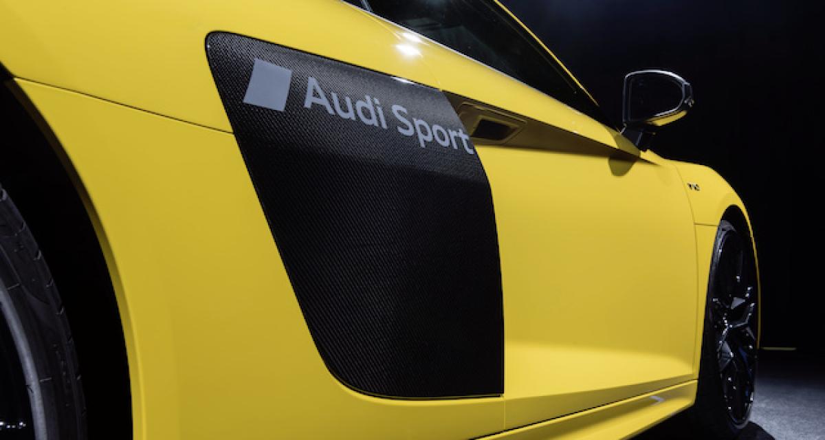 Audi dévoile une technologie de marquage dans la peinture
