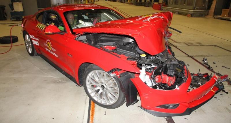  - Ford aurait freiné des 4 fers pour le test NCAP de la Mustang