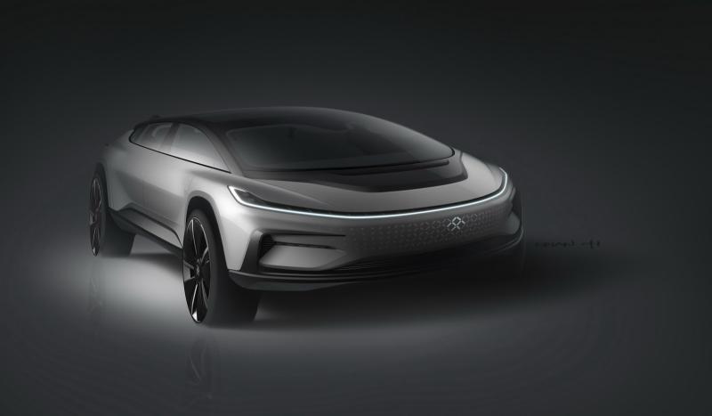  - CES 2017 : Faraday Future FF91 1