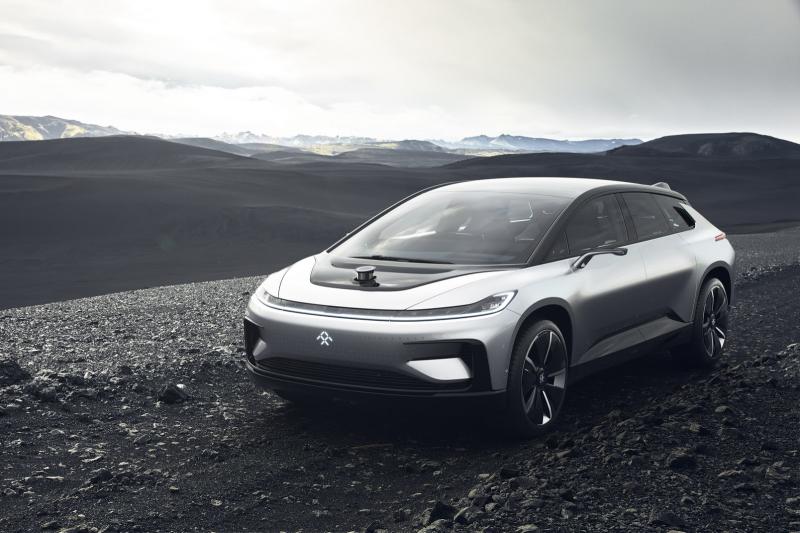  - CES 2017 : Faraday Future FF91 1