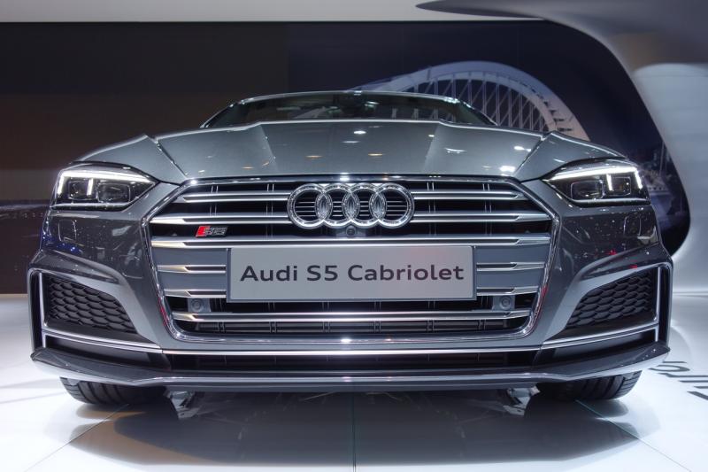  - Bruxelles 2017 live : Audi S5 Cabriolet 1