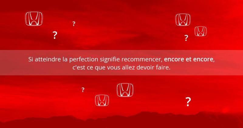 - Honda France fait dans le teasing sur sa page Facebook 1