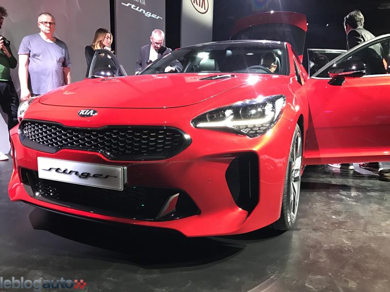  - Présentation live de la Kia Stinger 1