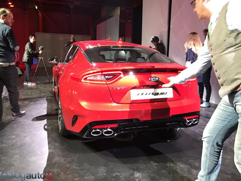  - Présentation live de la Kia Stinger 1